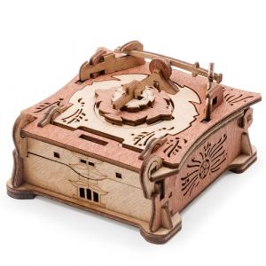 iDventure Samurai Bo&icirc;te &agrave; puzzle | Escape Room Coffre au tr&eacute;sor m&eacute;canique | Cadeau d'anniversaire | Puzzle 3D en bois | Jeu de puzzle pour adultes et bo&icirc;te &agrave; &eacute;nigmes pour adolescents 14+ (iDventure, neuf)