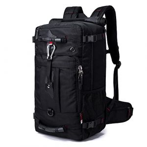 Kiepoar Sac &agrave; Dos de Randonn&eacute;e 40L pour Outdoor Sport Voyage Fitness Trekking, 3 en 1 comme Sac &agrave; Dos, Sac &agrave; Bandouli&egrave;re Crossbody Sac &agrave; Main, Gros Sac Imperm&eacute;able Multipoches Anti-vol avec Serrure (Kaipuer, neuf)
