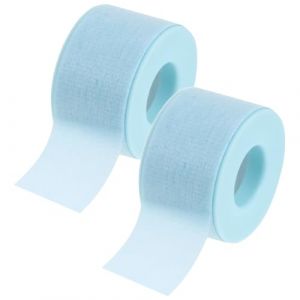 LIFKOME Ruban Adh&eacute;sif en Silicone Gel pour Extensions de Cils 2 Pi&egrave;ces Bleu 25 CM X 36 M Ruban Isolant Respirant pour Pose Professionnelle et DIY Outil Protecteur pour Peau Sensible (Yaeerang, neuf)