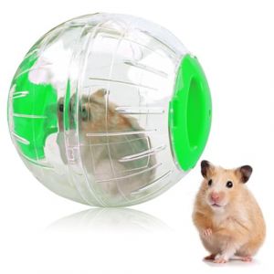 Balle De Hamster,Hamster Exercice Ball,Ballon de Jouet de Gerbille,Boule d'exercice de Hamster,Hamster Mini-Balle,Hamster Fitness Ball,Hamster Animal Boule,pour Hamster Petit Animal de Compagnie (CHmiss, neuf)