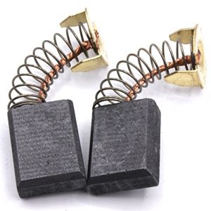 Balais de charbon pour scie &agrave; onglet Makita LH1040 / LH 1040 F (Hobbypower24, neuf)