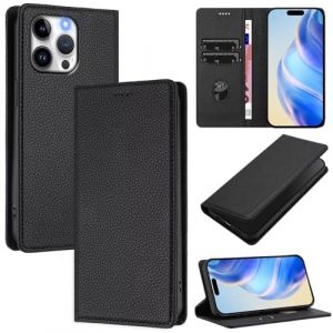 Beajew Coque pour OnePlus 13T 5G/OnePlus 13S 5G Housse en Cuir, Etui Premium en Cuir PU, Antichoc TPU Housse, Fonction StandPorte Carte Credit Ticket, Fermeture Magn&eacute;tique Flip Case - Noir (KSTFMY, neuf)