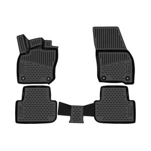 Element Tapis de Sol TPE 3D pour Audi Q3 (2015-) | SUV | 4 pièces | Tapis de Sol de Voiture 100% sur Mesure, Tapis de Voiture en Caoutchouc (nanotek, neuf)