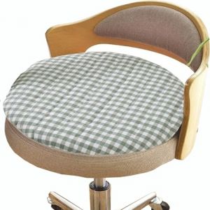 Coussin/Galette de Chaise Ronde 40cm/35cm/30cm/45cm Antidérapants Coussin de Siège Rond Exterieur/Intérieur Coussin D'assise Rond Jardin, Cuisine, Bureau, Salle à Manger(H115,Diameter 40cm) (POSTTER SHOP, neuf)