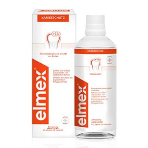 elmex Protection contre les caries - 400 ml - Nettoyage des dents antibactérien sans alcool - Protège efficacement contre les caries - Pour une utilisation quotidienne avec bouclier de protection en (AR First Aid, neuf)