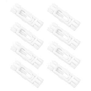 Create idea 40pcs Clip de Moulure Toit de Goutti&egrave;re de Pluie Bande Toit Clip de Moulage de Bande D&eacute;corative Clip de Bande Rotative 1H0853733B Compatible avec VW Compatible avec Golf 3 (Create Idea, neuf)