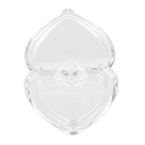Générique Boîte d'emballage en forme de coeur vitrines de maquillage palette décor formule Cas cosmetic organizer caisson dressing outil crochets vide pot de maquillage vide comme (kiLIHK, neuf)