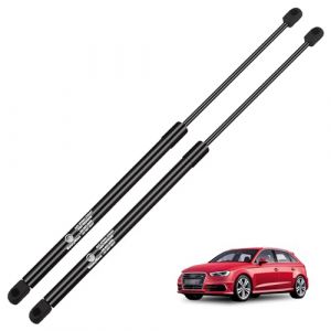 WateryWave 2X Verin de Coffre Voiture pour 2004-2013 Audi A3 8PA Sportback Hatchback Verin Hydraulique de Coffre 415N 530MM Noir Verin a Gaz Vérin Hayon Remplacer #8P4827552B, 8P4827552C (xingxinxinxi, neuf)