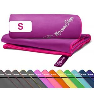 NirvanaShape Serviette Microfibre 60 x 40 cm, Serviette de Voyage l&eacute;g&egrave;re et compacte - Serviette Microfibre pour Le Voyage, Les Vacances, Le Fitness - sans Pochette ni Sac d'emballage (NirvanaColors GmbH, neuf)