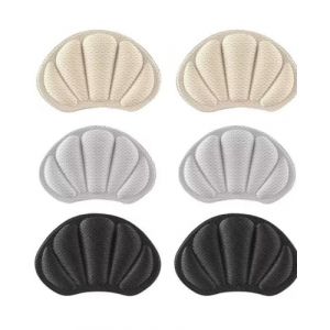 IPNSDON 3 paires de talonnettes, talonnettes, semelles intérieures, talonnettes pour chaussures et bottes surdimensionnées, coussinets en mousse imperméables, protège-talons (guoyuxindeouzhoudianpu, neuf)
