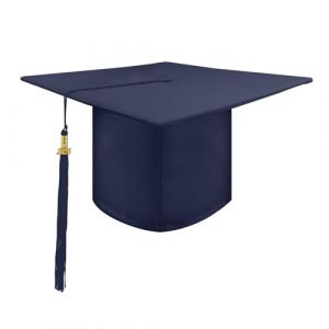 AUYAO Chapeau Diplômé, Chapeau de Diplomé Unisexe, Chapeau d'étudiant Réglable avec Pendentif 2025, Toque Diplome Adulte, Chapeau Bachelier Docteur Graduation Cap Université Lycée (Yadark, neuf)