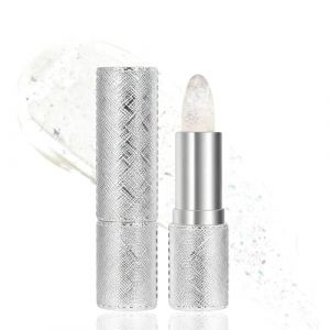 Rouge &agrave; l&egrave;vres transf&eacute;rable qui change de couleur, rouge &agrave; l&egrave;vres magique qui change de couleur, hydratant longue dur&eacute;e et non collant (Argent) (ZHOU-FR, neuf)