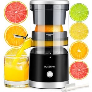 Presse Agrume Electrique Extracteur Presse Orange Electrique Jus USB Charge pour Citron, Orange | 45 W | Haut rendement | Portable (DUSENHO LTD, neuf)