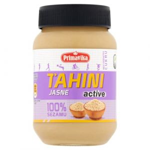 Tahini light active 100% sésame sans sucre 460 g Primavika (BioGo, neuf)