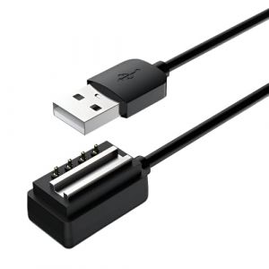 Hemlosk C&acirc;ble de Charge de Montre pour Suunto, Chargeur Magn&eacute;tique, 100 cm C&acirc;ble de Chargement USB Compatible avec 9, Spartan Sport Wrist HR, Spartan Ultra HR, Eon Core, D5, Noir, Portable (ZhangLiangXu, neuf)