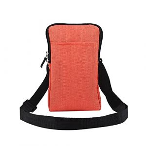 Sac Bandouli&egrave;re pour T&eacute;l&eacute;phone Portable Homme, &Eacute;tui de Ceinture avec Clip Smartphone, Petit Sac Messager Sacoche de Ceinture Telephone Sac Banane Randonn&eacute;e Pochette Voyage Sac de Taille Portefeuille (Cenrent, neuf)