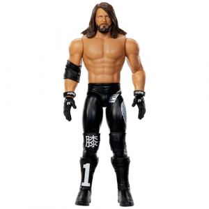 Mattel WWE AJ Styles Figurine articulée de 15 cm à Collectionner, Main Event Series 154, 10 Points d’Articulation et Look réaliste, JCV43 (HarmicStore, neuf)