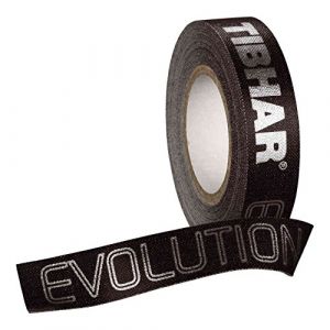 Tibhar Bande de Chant Evolution 12mm / 5m, Options d' St, Noir (TopSpeed Tischtennis Vertriebs GmbH, neuf)