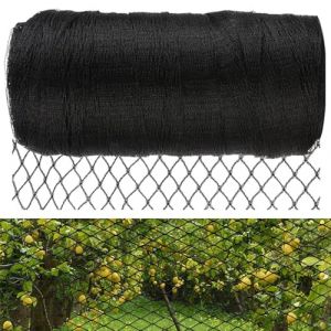 Filet de protection contre les oiseaux - 15 x 10 m - Maille fine - Filet de jardin - Filet anti-oiseaux - Filet de protection pour arbres fruitiers - Filet anti-oiseaux - Filet de protection contre (chengchixiaodian, neuf)