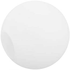 MAGICLULU Globe En Verre Blanc Givré Pour Luminaires De Remplacement Globe En Verre Rond Blanc Abat-Jour Couvercle De Lampe Boule Pour Lampe Suspendue Applique Murale Lustre 18 Cm (Rianley, neuf)