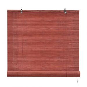 Victoria M. Store en Bambou Opaque à tirage latéral, Protection Solaire et visuelle, pour fenêtres et Portes, 110 X 130 cm, Cerise (Jalousiescout Shop, neuf)
