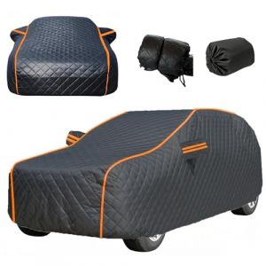 B&acirc;che Voiture Exterieur Anti-gr&ecirc;le pour Toyota RAV 4 1980-2024 Coton &Eacute;pais Protection Contre la Gr&ecirc;le pour Housse Voitures R&eacute;sistante UV Rayures Anti Neige,Convient &agrave; Toutes Les Saisons,Noir-CT (Baishang-GB, neuf)