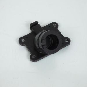 Pipe d'admission Teknix &Oslash;24mm compatible avec moto Minarelli 50 AM6 compatible avec carbu de 15 &agrave; 21 (SPO moto scooter, neuf)