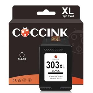 COCCINK 303XL Cartouches d'encre Remplacement pour HP 303 XL Envy Photo 6230 6220 7134 7830 6232 6234 6222 6252 6255 6258 7120 7132 7155 7158 7164 7822 7855 7858 7864 Tango X Imprimante Noir (COCCINK FR, neuf)