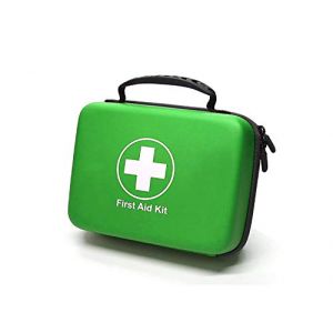 SHBC Trousse de Premiers Secours Voyage (228pcs) Con&ccedil;ue pour Les Soins d'urgence en Famille. Le Cas et Le Sac imperm&eacute;ables d'EVA est id&eacute;al pour la Voiture, la Maison, Le Bateau, Le Camping, etc. Verte (Shanghai Beyond Case Co., neuf)