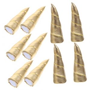 MAGICLULU 10 Pièces Corne De Licorne Fabriqués À La Main Corne De Cheveux Épingles À Cheveux Matériaux Pince À Cheveux Corne Décor De Corne Compacte Accessoires De Bricolage Faits À La Main (PanYuan Electronic, neuf)