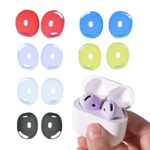 KEQAR 6 paires d'embouts de rechange pour AirPods 4, génération AirPod 4, embouts en silicone ultra-fin et doux, anti-rayures, idéals pour le sport (APENGPENG, neuf)