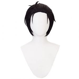 Le Millionnaire Détective Équilibre: Perruque Kanbe Daisuke Illimitée Costume De Cosplay Résistant À La Chaleur Synthétique Perruque De Cheveux Noirs Pour Hommes (long zhu tang, neuf)