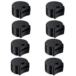ZAHD 8 PCS Prot&egrave;ge pouce en caoutchouc pour clarinette Support de Pouce Clarinette Coussin Noir prot&egrave;ge Repose Pouce Durable Comfort pour Instruments Housse Etui Protection Doigts pour Clarinette (8) (C-CD-ZFZ, neuf)