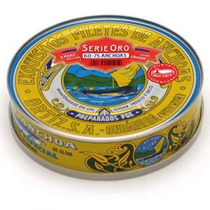 ORTIZ Filets d'Anchois &agrave; l'Huile d'Olive Bo&icirc;te 450 g (ENOVINOS, neuf)
