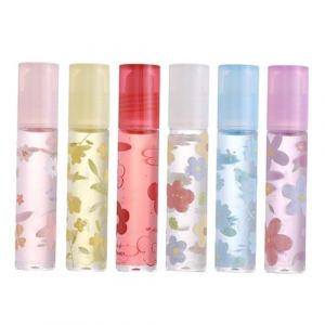 Ipetboom 6 pièces Set Huile à Lèvres Hydratante Naturelle Non Collante Soin Réparateur Lèvres Séches Protection et Nutrition (hikarish, neuf)