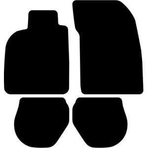 Kovvar Tapis de Sol Compatible avec Porsche 911 993 1993-1998 Correspondant &agrave; la Version: Cabriolet/Coup&eacute; | Qualit&eacute;: Luxury (Kovvar, neuf)