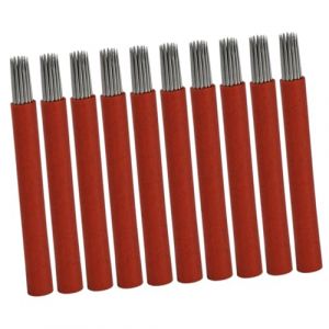 Veemoon Lames De Microblading En Acier Inoxydable 50 Pcs 21r Rouge Tube Plastique Pour Maquillage Des Sourcils Usage F&eacute;minin (lucy Liu, neuf)