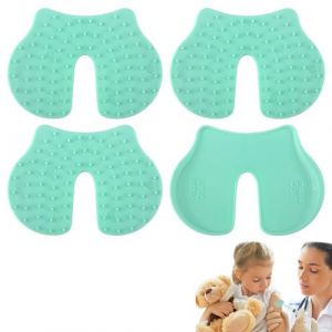 4 Pi&egrave;ces Bloqueurs De Tir Pour Injections Pour Enfants, Bloqueur De Plaies, Redirection De L'attention, R&eacute;ducteur De Douleur, Blocs D'aide Au Tir De Vaccination En Plastique R&eacute;utilisables (TianYang, neuf)