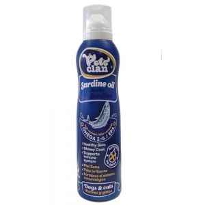 Pets Clan Huile de sardine Premium | 100 % naturelle | Supplément Omega 3 6 EPA/DHA pour chiens, chats. (Pet's Clan, neuf)