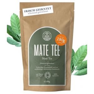 Th&eacute; Mat&eacute; Monte Nativo (180g) - Feuilles de Yerba Mat&eacute; d&eacute;licatement s&eacute;ch&eacute;es - Th&eacute; en vrac 100% naturel et sans additifs - Infusion aromatique pour une d&eacute;gustation d&eacute;licieuse (Monte Nativo, neuf)