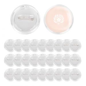 HMCEY 30 Pi&egrave;ces Faire Ses Badges Personnalis&eacute;S 58 MM,Badges Acrylique &agrave; &Eacute;pingle,Badge Transparent Rond,Pins Personnalisable Photo avec &Eacute;pingle,Badge Button,Fournitures D'Artisanat pour DIY Bricolage (EASYFLOW TRADE LTD, neuf)