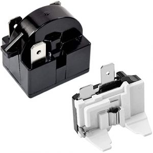 Greluma Relais de démarrage QP2-4.7 PTC, relais de démarrage de réfrigérateur à 3 broches 4,7 Ω et protection contre les surcharges de réfrigérateur 6750C-0005P 1/2 HP compatible avec le compresseur (Lumatech-EU, neuf)
