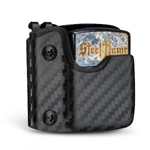 TACTICAL GEEK TX2 Porte-Briquet en kydex pour briquets, Porte-Briquet de Rangement Protecteur, Porte-Briquet en kydex pour Zippo, Clip Ceinture Briquet Z-Clip Belt Clip (TACTICAL GEEK FR, neuf)