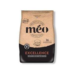 Cafés Méo Dosettes Excellence - Pack de 432 Capsules (12x36) - Compatible avec Senseo (CAFES MEO, neuf)