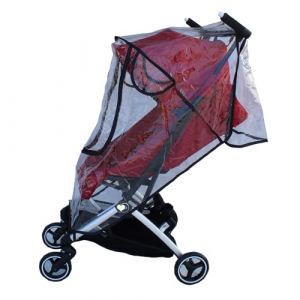 Housse de pluie et vent pour poussette compatible avec poussette GB Pockit, Pockit+, veste de pluie pour poussette... (Fit Pockit Plus All City) (Colu Kids, neuf)