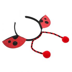 BESTYASH Joli Bandeau Coccinelle Chaise Maison De Poupée Maison De Poupée Rétro Coccinelle Bandeau Femmes Décoration De Coiffure Bandeau D'aile Bandeaux De Costumes Boule De Poils (Kefa Trading Company, neuf)