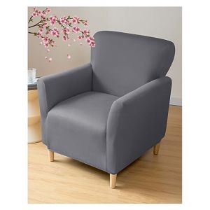 Housse de Fauteuil Cabriolet 1 Place Housse de Fauteuil Extensible Club Universel Amovible Lavable Couverture de Fauteuil Chesterfield Protecteur de Fauteuil pour Salon Tub Chair ( Color : #25 , Size (MIUGOODEL, neuf)