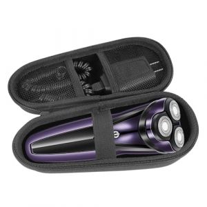 Sac de rasage &eacute;lectrique pour Braun Series 3s/5s/7s/9s, braun series 3 3040s 3020s, Sac de voyage rigide en EVA pour rasoir et tondeuse (Black) (NOKWOCY TRADE Kft., neuf)