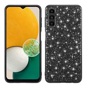 BLOTECH Coque pour Samsung Galaxy A25 Paillette Glitter Housse Etui de Protection Shiny Cas Cover Strass Brillante Bling Bling Ultra Silicone Luxury Backcase Coquille pour Samsung Galaxy A25,Noir (Bolong, neuf)