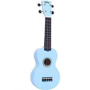 Mahalo Rainbow Ukulélé Soprano avec Housse Bleu Ciel Brillant (SonoVente, neuf)